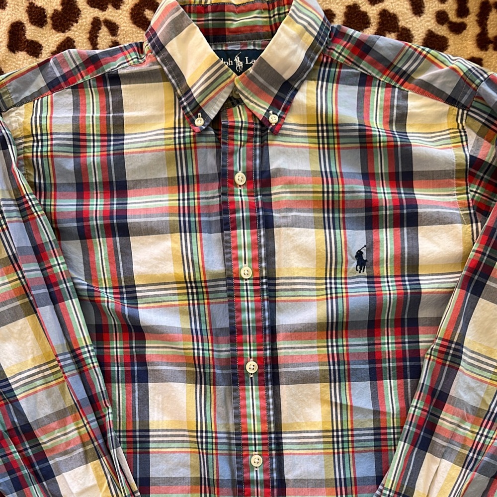 Men’s Polo Ralph Lauren Dress Shirt - Colorful